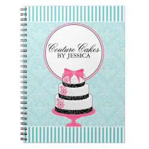 Couture Cake Bakery Notebook