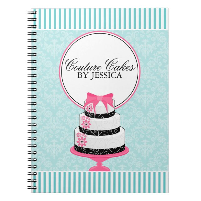 Couture Cake Bakery Notebook (Front)