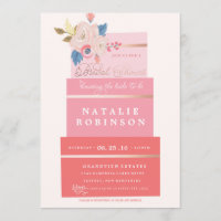 Couture Cake Bridal Shower Invitation - PINK