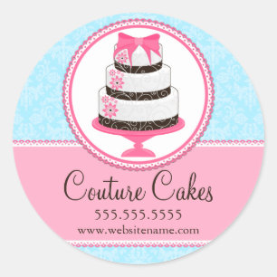 Couture Cakes Bakery Box Seals