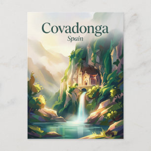 Covadonga Spain Postcard