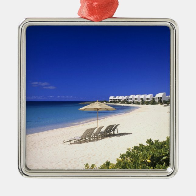 Cove Castles Villas, Shoal Bay West, Anguilla Metal Tree Decoration (Front)