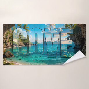 Cove Luxury Coastal Editorial Bath Towel