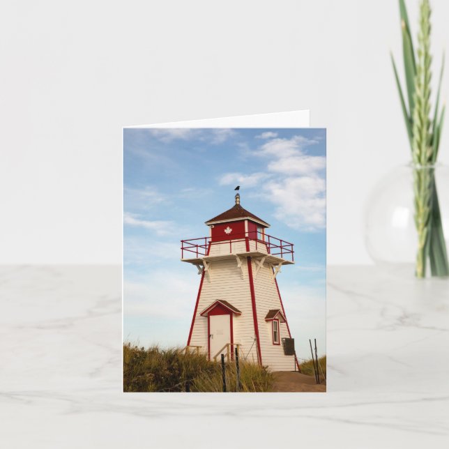Covehead Harbor Lighthouse Card (Front)