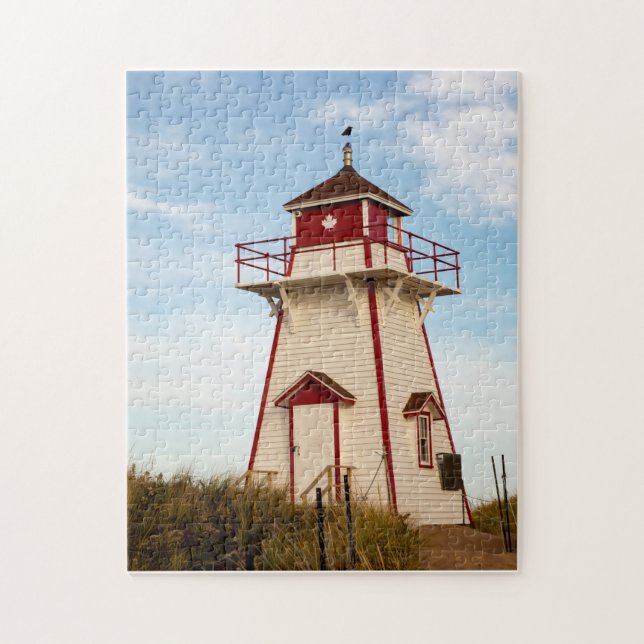 Covehead Harbor Lighthouse Jigsaw Puzzle (Vertical)