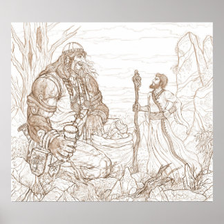 Covenant and Foamfollower (customisable size) Poster