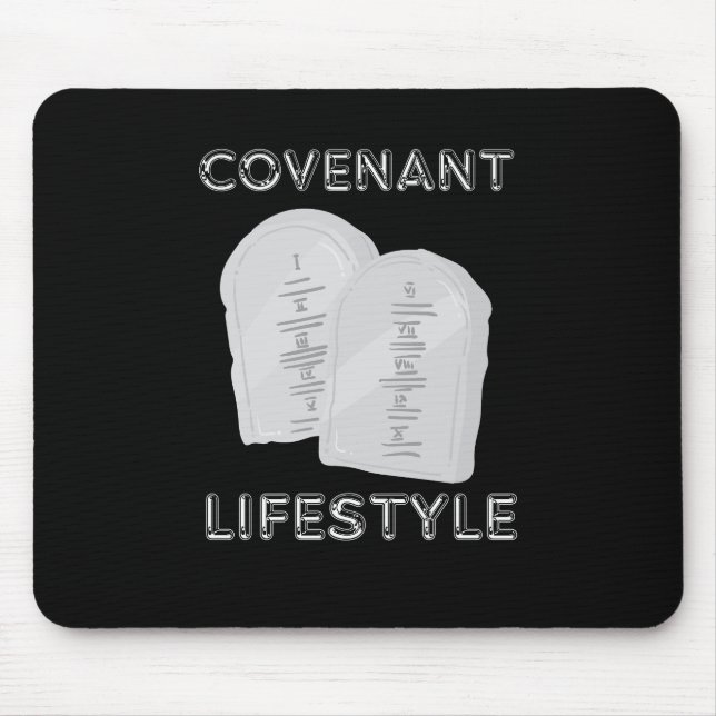Covenant Lifestyle By Choice Mouse Pad (Front)