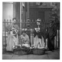 Covent Garden Flower Women, from 'Street Life in L