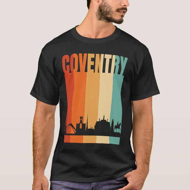 Coventry City Skyline T-Shirt (Front)