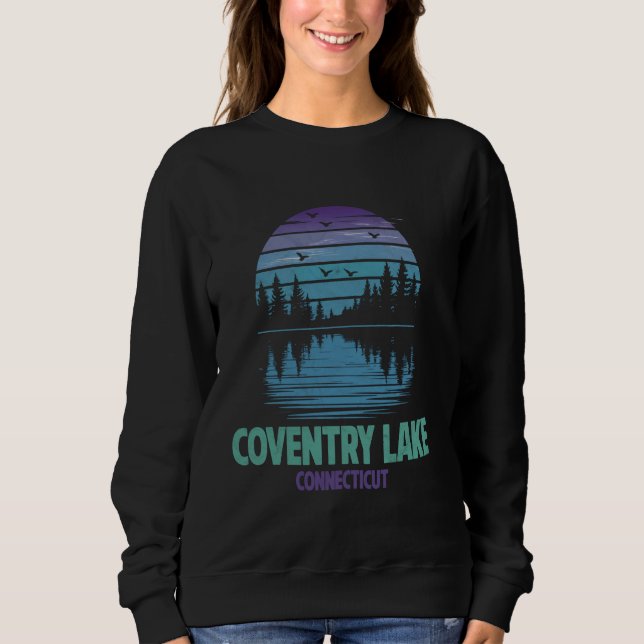 Coventry Lake Connecticut Outdoors Vintage Sweatshirt (Front)