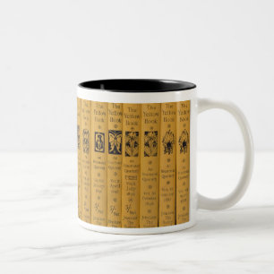 Cover and spine designs for 'The Yellow Book', Vol Two-Tone Coffee Mug