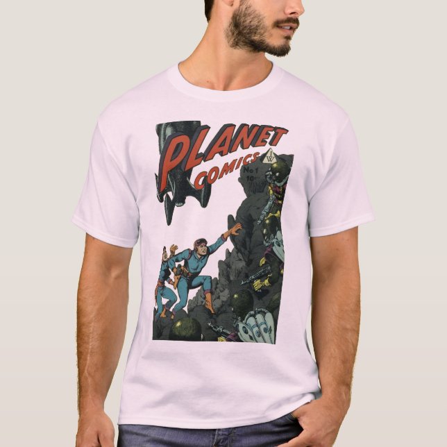 Cover Art: Planet Comics #1 T-Shirt (Front)