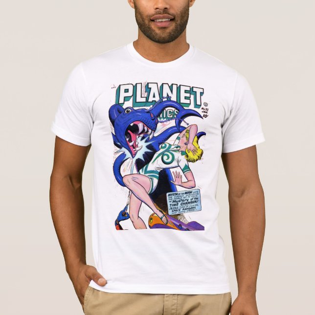 Cover Art Planet Comics #52 T-Shirt (Front)