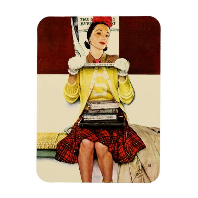 Cover Girl Magnet (Vertical)