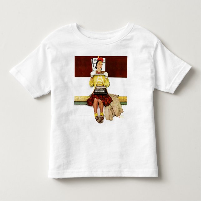 Cover Girl Toddler T-Shirt (Front)