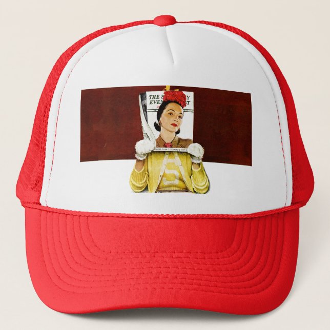 Cover Girl Trucker Hat (Front)