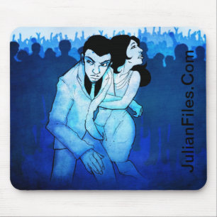 Cover in the Crowd Mouse Pad