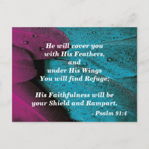 Cover Me With Your Feathers Postcard