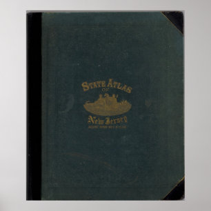 Cover of Atlas New Jersey Poster