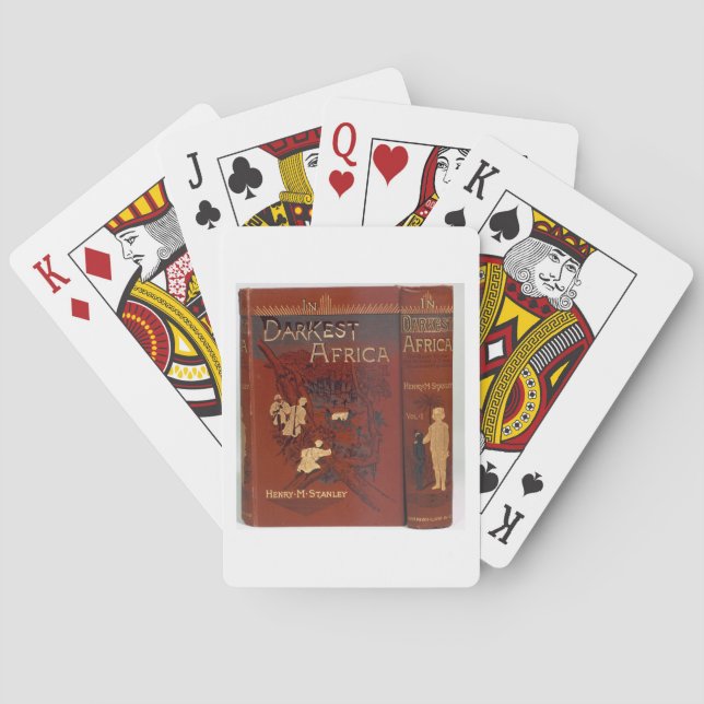 Cover of 'In Darkest Africa: or The Quest, Rescue, Playing Cards (Back)