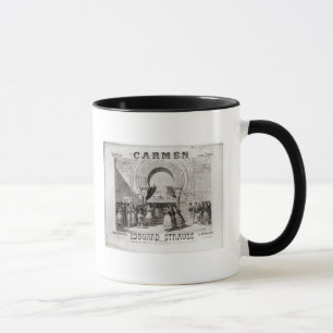 Cover of the score of piano quadrille mug