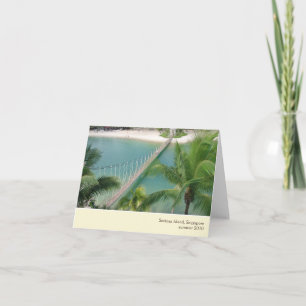 Cover photo caption cream widescreen thank you card