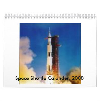 cover, Space Shuttle Calander, 2008 Calendar