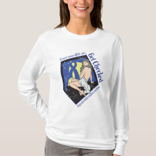 Cover Your Assets GET Checked - Colon Cancer T-Shirt