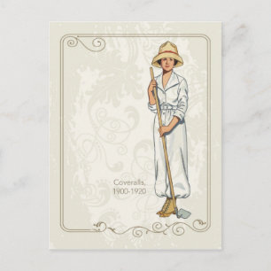 Coveralls Postcard