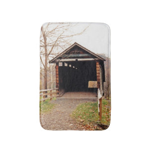 Covered Bridge Bath Mat