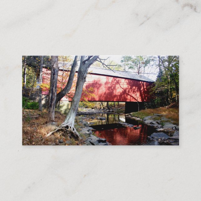 Covered Bridge Business Card (Front)