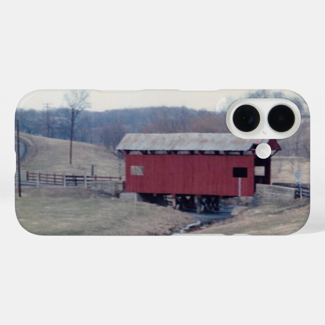 Covered Bridge Case-Mate iPhone Case (Back (Horizontal))