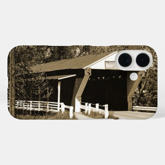 Covered Bridge Case-Mate iPhone Case (Back (Horizontal))