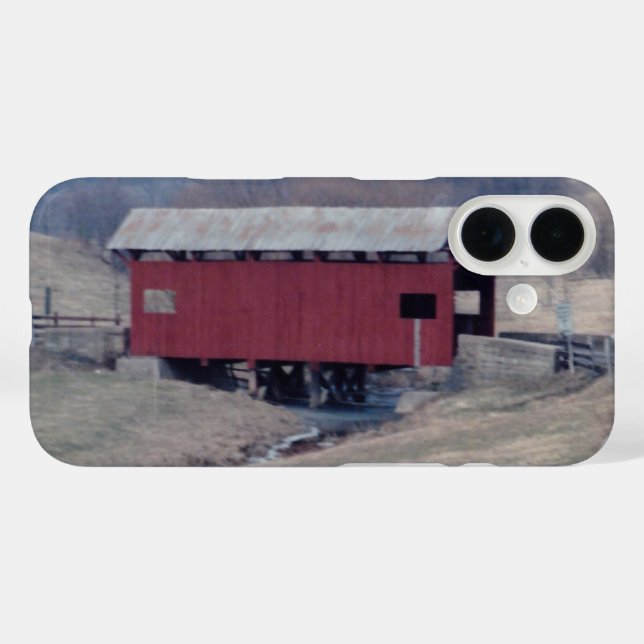 Covered Bridge Case-Mate iPhone Case (Back (Horizontal))