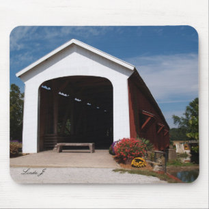 Covered Bridge in Indiana Mousepad