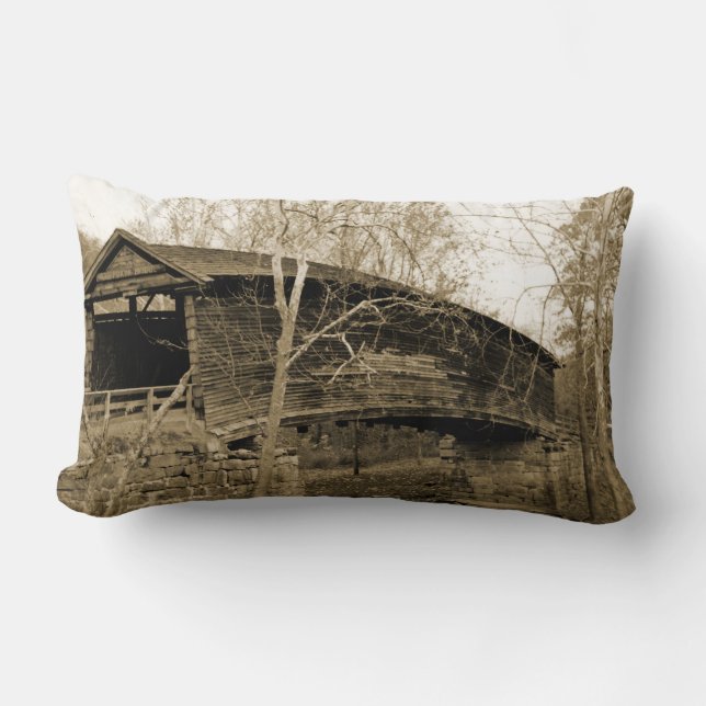 Covered Bridge Lumbar Cushion (Front)
