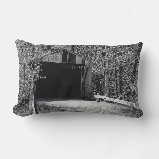 Covered Bridge Lumbar Cushion (Front)