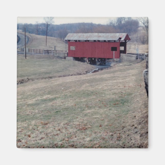 Covered Bridge Magnet (Front)