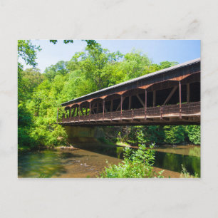 Covered Bridge, Mohican State Park, Ohio Postcard