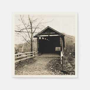 Covered Bridge Napkin