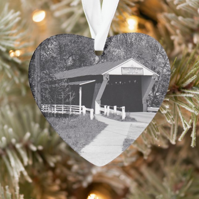 Covered Bridge Ornament (Tree)