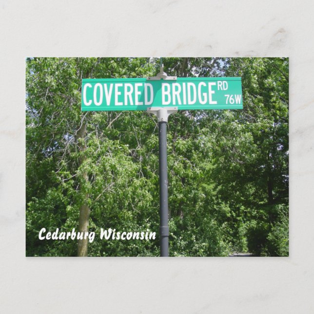 Covered Bridge Park Postcard (Front)