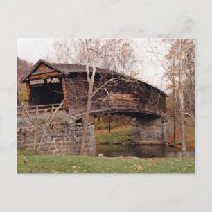 Covered Bridge Postcard
