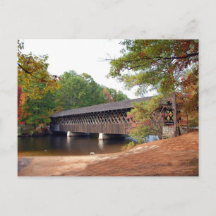 Covered Bridge Postcard