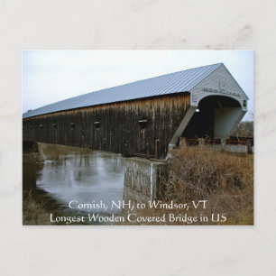 Covered Bridge Postcard