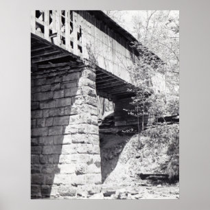 Covered Bridge Poster
