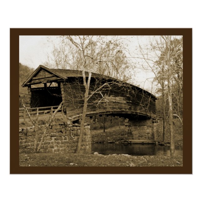 Covered Bridge Poster (Front)