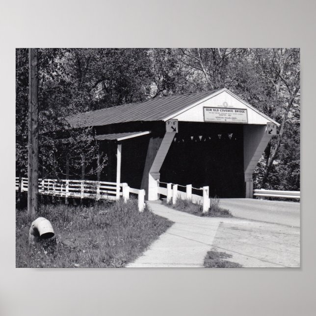Covered Bridge Poster (Front)