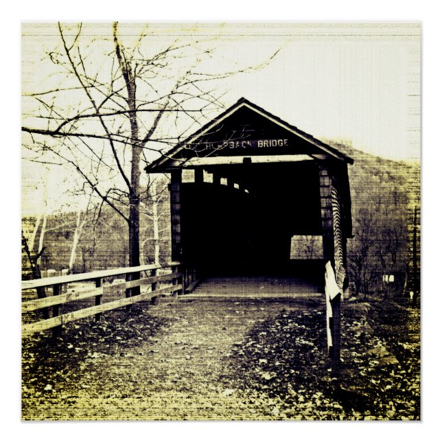 Covered Bridge Poster (Front)
