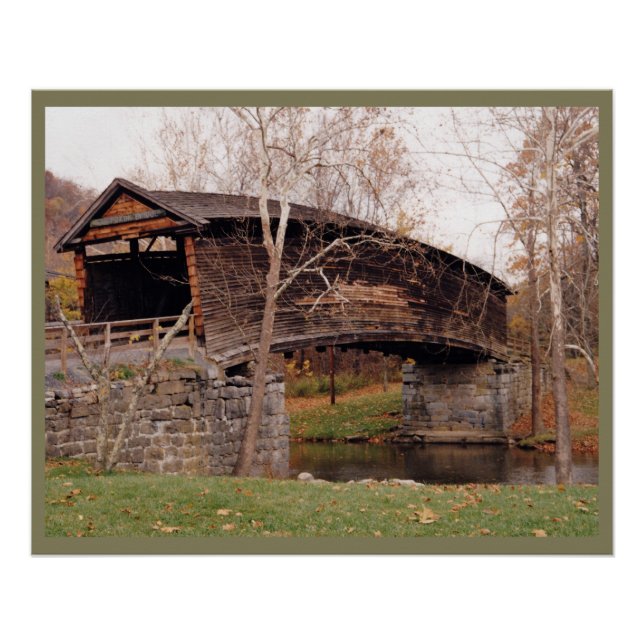 Covered Bridge Poster (Front)